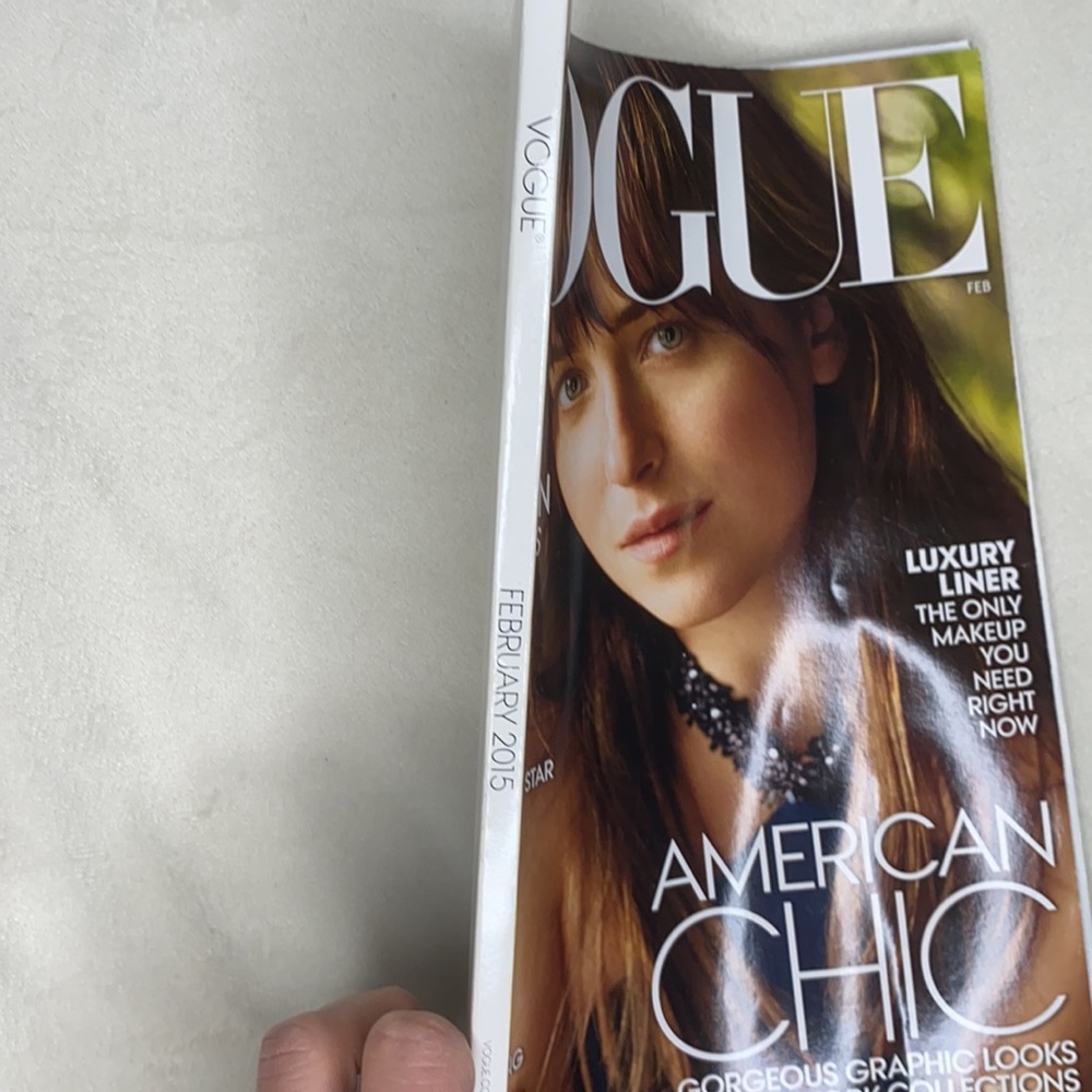 Vogue Magazine DAKOTA JOHNSON February 2015 - Picture 2 of 3
